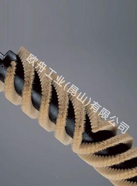 德国Mnik-B环刷rsten圆滚刷卫扫地PCA清洗圆刷道路扫雪耐磨辊异形