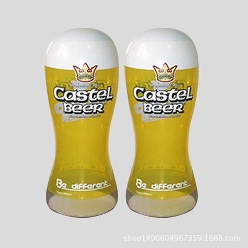 充气传可口可乐瓶子仿909真易拉罐型模PVC充气活宣广动告饮料瓶