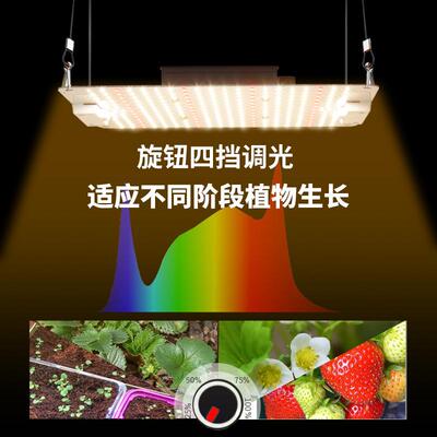 全光谱LED量DPC子板植物生长灯形大层方架种蔬棚菜植补光灯