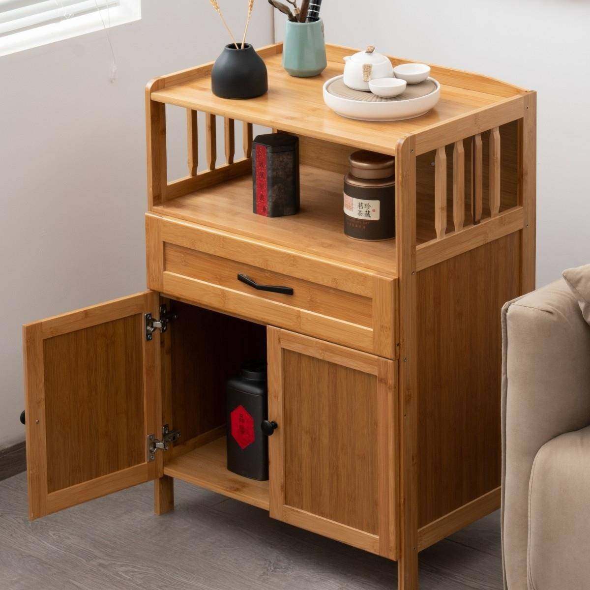 柜楠水竹多功能置单物柜厨房收纳柜新中式简餐边客厅茶柜实R-988,农机/农具/农膜,其它农用工具,淘宝优惠券,粉丝福利购,淘宝优惠卷