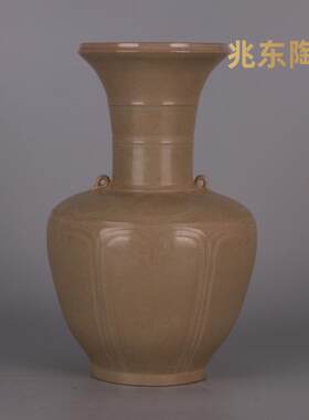 仿古瓷器南宋风格旧瓷器哥窑花瓶古董古玩旧瓷器出土做旧瓷器