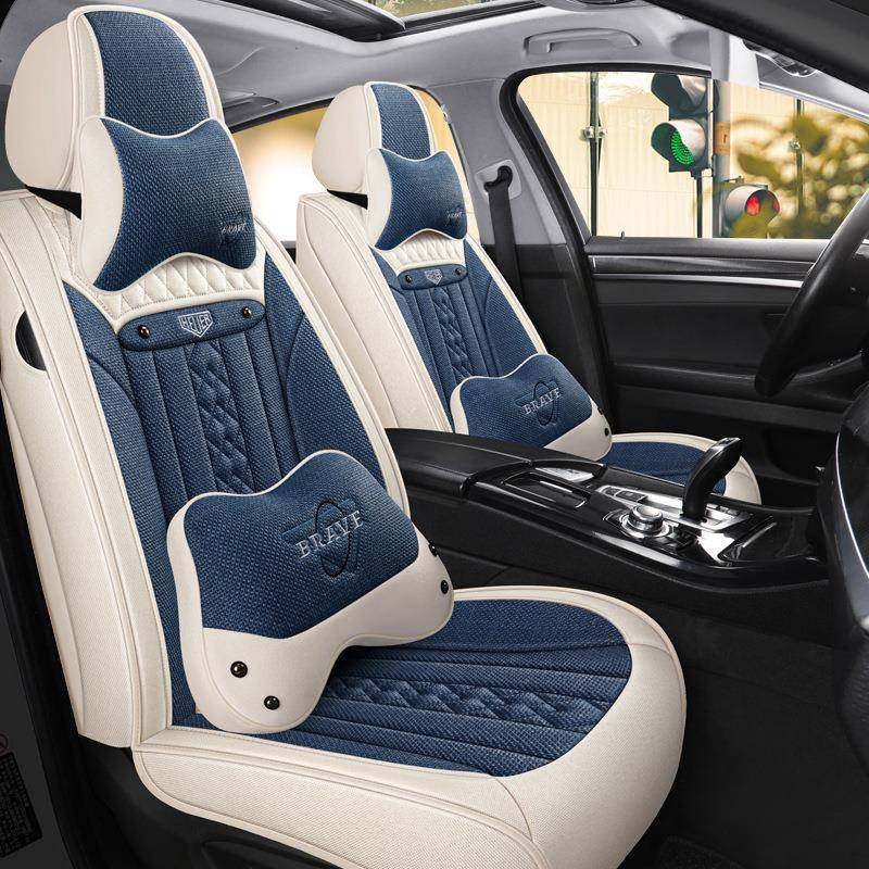 汽车坐垫四季通用卡通亚麻全包围布艺透气座椅套内饰专用小车坐套,纺织面料/辅料/配套,纺织机械配件,淘宝优惠券,粉丝福利购,淘宝优惠卷