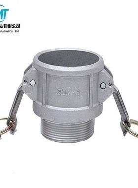 MUTONE-CAMLOCK-B快接SS316不锈钢接凸轮锁紧快速接头