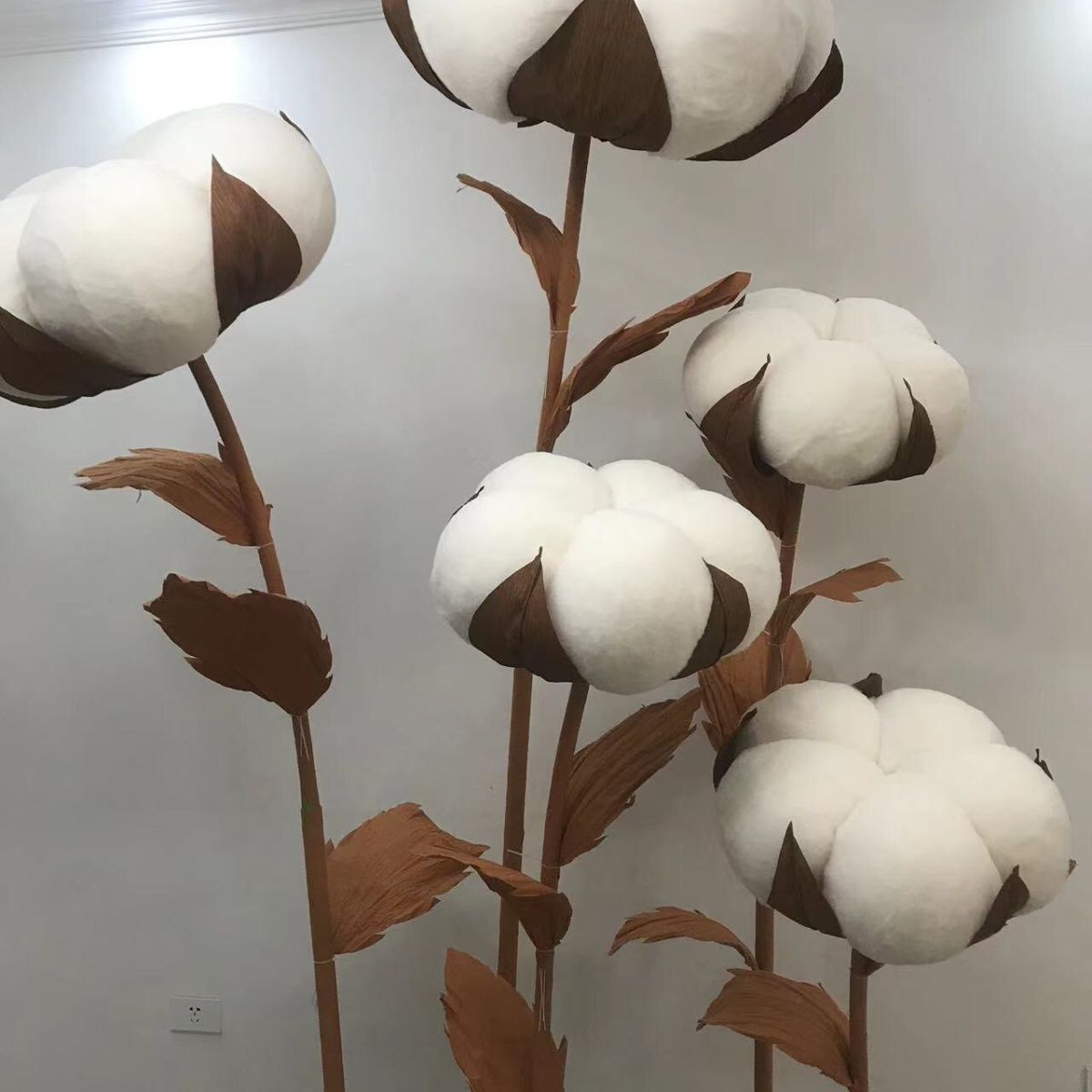 手工艺花婚庆橱窗摄影纸婚礼装饰道具美陈棉花大型网红