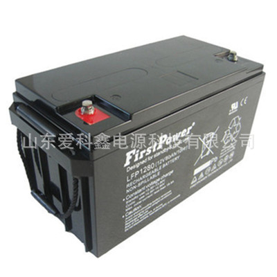 FirstPower一电铅酸免维护蓄电池LFP1280012V80AH直流屏后备电池