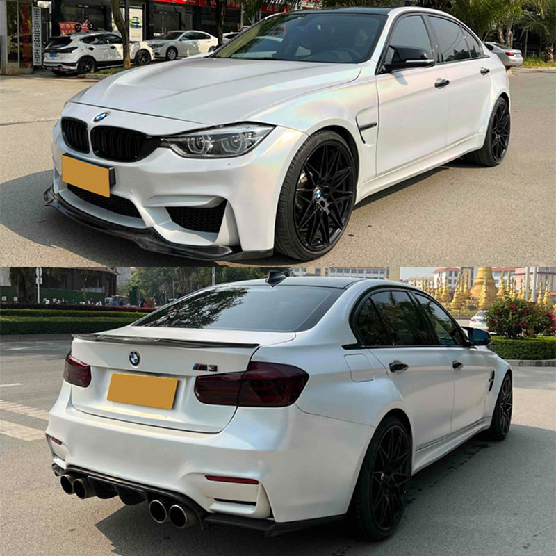 适用于13-18宝马3系F30/35改装M3/M3C包围套件前后杠中网侧裙机盖