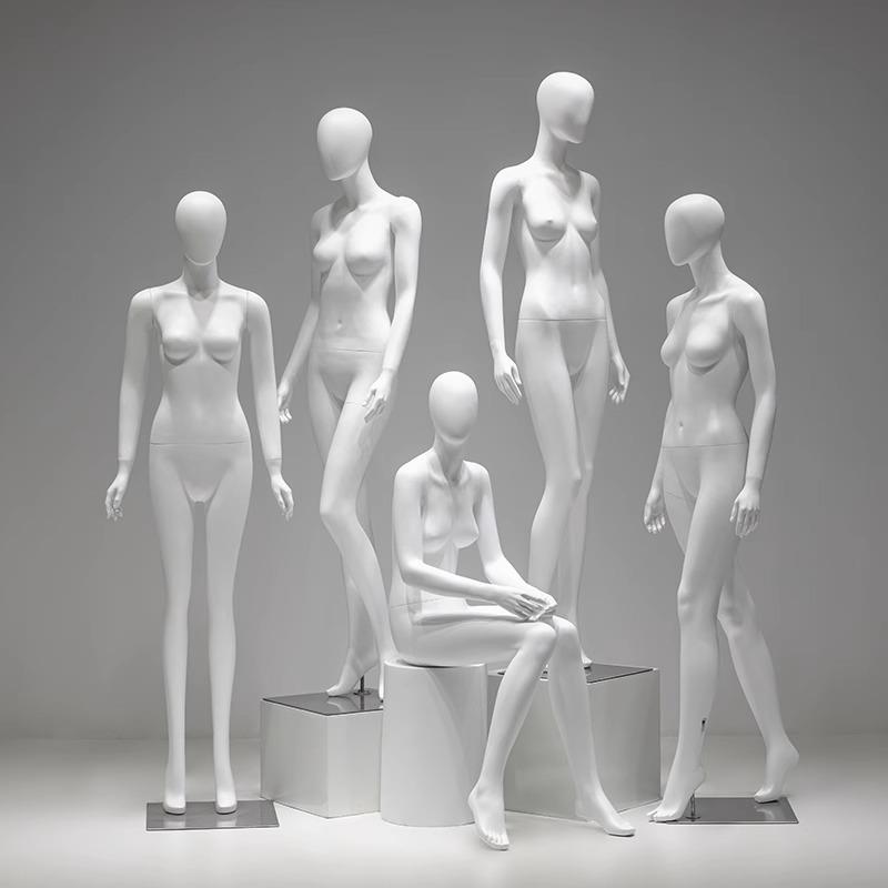 ICICLE之禾女高档模特道具服装店橱窗展示架轻奢哑光女模特全身