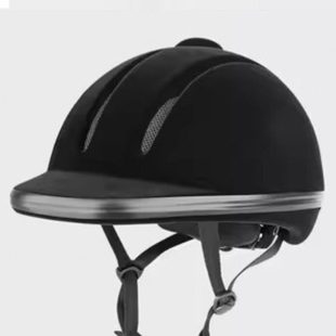 Cavassion丝绒 马术头盔 骑马 马术 可调节 洛奇马具 8101006
