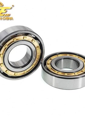 圆柱滚子NF205EV NF205M电机振动筛减速机高速轴承