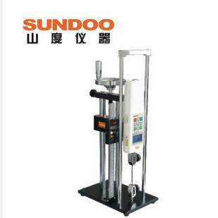 SUNDOO山度SLJ-B带位移标尺螺旋机架推拉力计测试机架测试台