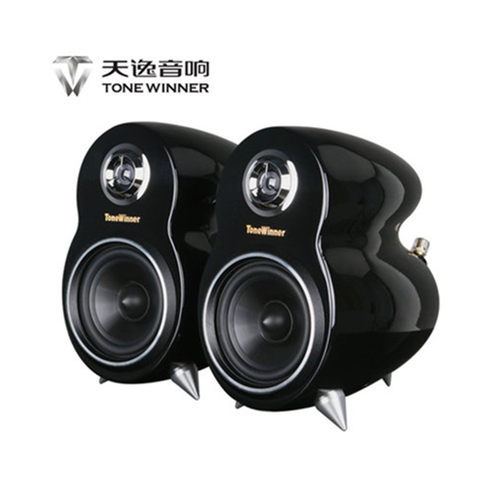 Winner/天逸童笛S3钢琴漆时尚书架HIFI音箱