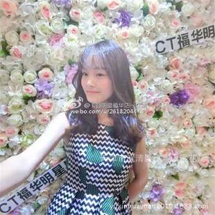 仿真球花墙玫花墙瑰牡绣丹花墙SOR婚庆背景橱装饰窗花网格森系花