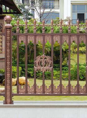 现货铝合金铝艺围栏墅庭院外FGL-H704墙铝艺围栏式铝合金防欧护别