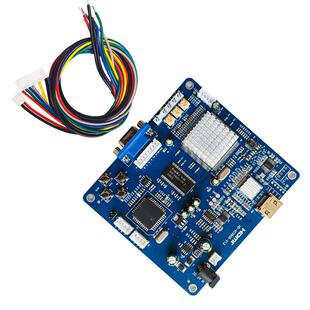 数字高清解霸VGA/RBGS/RGBSHV转HDMI视频低解转高解转换板