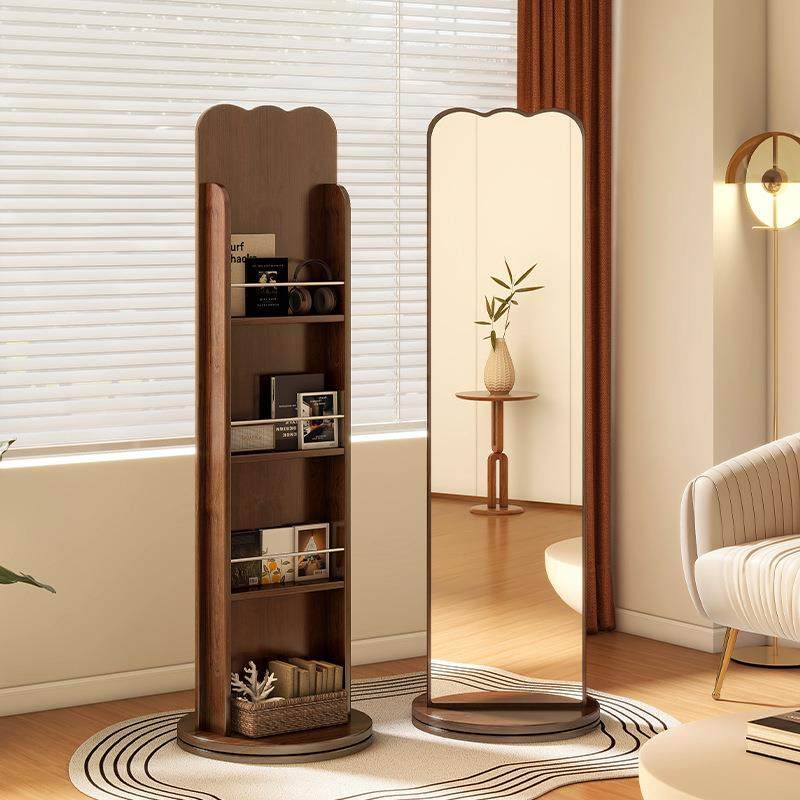 可移动全身镜高级带杂志书架一体可旋转穿衣镜落地镜家用卧室镜子,农用物资,其他肥料,淘宝优惠券,粉丝福利购,淘宝优惠卷