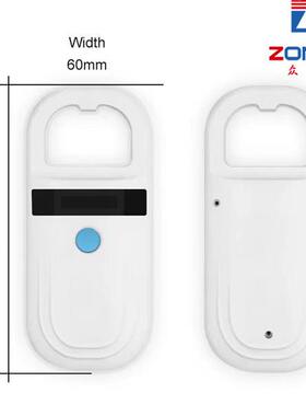 电商134.2Khz动物标签手持读卡器rfid玻璃管标签125Khz阅读器
