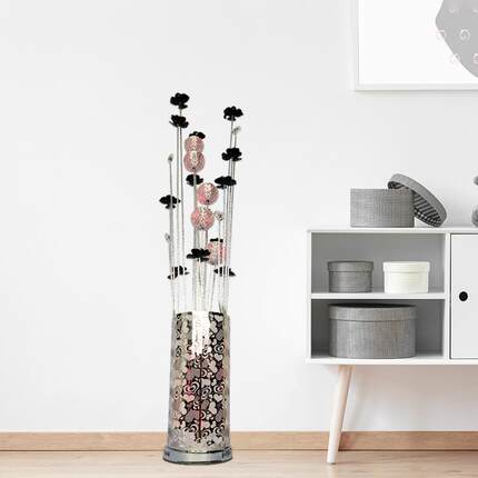 现代卧室床头灯led客厅落地灯创意铝线温馨时尚婚庆装饰落地灯