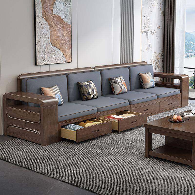 德式实木沙发现代简约客厅家用冬夏两用高箱抽屉储物木质沙发家具,工业油品/胶粘/化学/实验室用品,其他实验室设备,淘宝优惠券,粉丝福利购,淘宝优惠卷