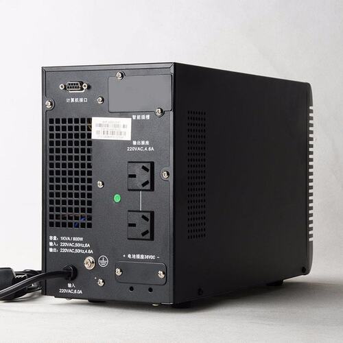 金武士UPS电源ST1KVA在线式UPS不间断电源800W内置蓄电池
