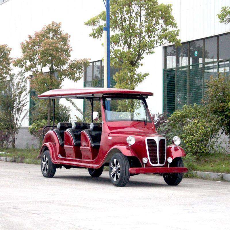 湖南郴州8座电动老爷车房地产楼盘看房车图片电瓶观光车游览车