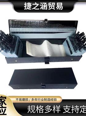 115件套镀钛麻花钻黑钻直柄铁盒装115pc钻头