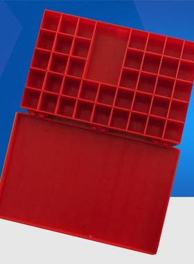 红色铅字盒/塑料铅字盒/无损检测铅字/NDT工业探伤检测专用铅字盒