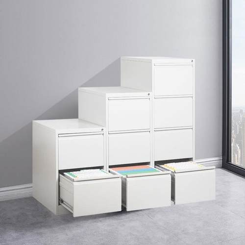 钢制卡箱挂劳柜办公资料置物柜A4FC挂快劳档案柜抽屉式带锁文件柜