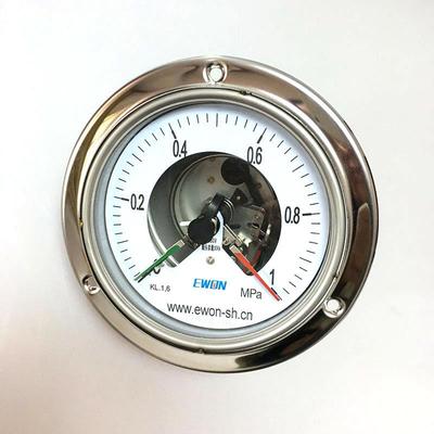 锈不钢电接点压力表YXC-1H01.6MP0TSZA本色亚光厂家供应YXC-100BF