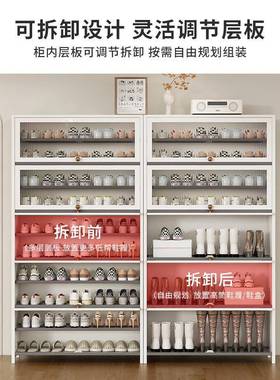 鞋柜家用2052新款门口大容量多层简鞋防架易72392省空间尘收纳神