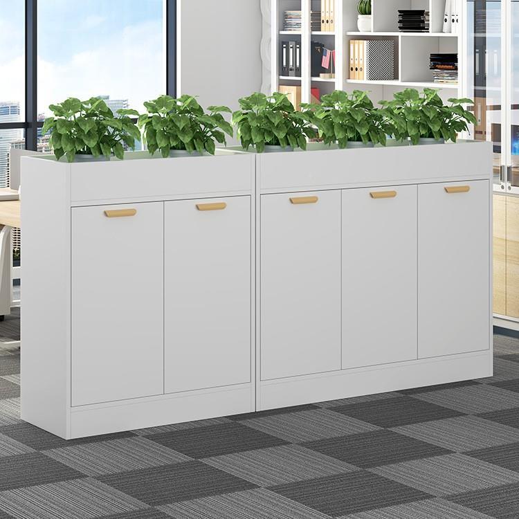 地办公屏风隔断置物架资料柜见详情落花草绿植架槽柜隔断花柜文室