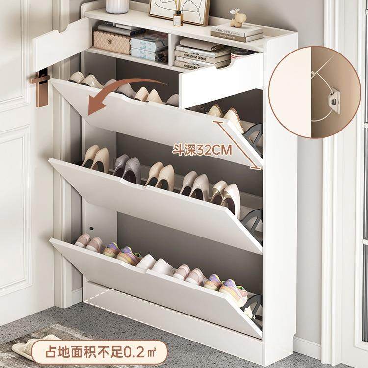 超薄翻斗鞋柜TMI窄边楼内道门口家用柜收纳玄关墙柜室靠入户新款,电子元器件市场,其它元器件,淘宝优惠券,粉丝福利购,淘宝优惠卷