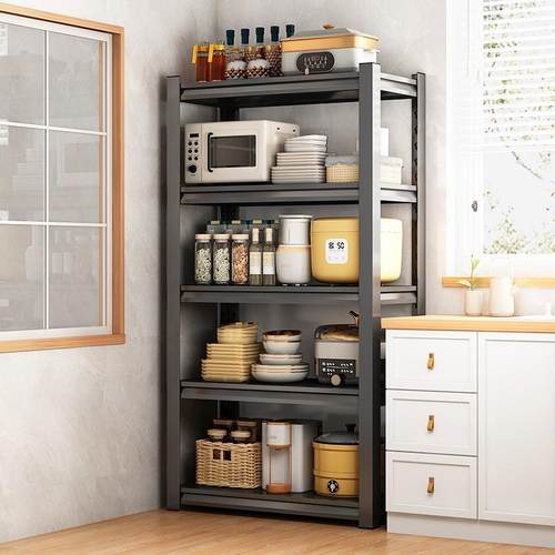 厨置物多ZWJ0715层微波炉收纳架架家物用货房架地下室杂物储架夹