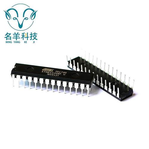 ATMEGA328P-PUDIP-28直插单片机ATMEL进口原装存储芯片