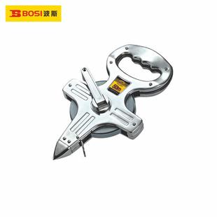 波斯全钢壳体II级精度架式长钢卷尺30m50米BS138030BS138050