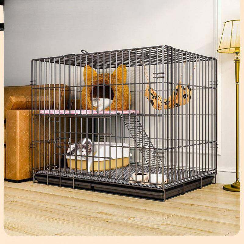 猫笼子带厕所一体室内两层不占地方大自由空间猫窝猫屋别墅,纺织面料/辅料/配套,纺织机械配件,淘宝优惠券,粉丝福利购,淘宝优惠卷