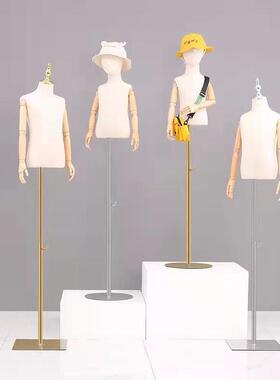 儿童模特道具半男女小孩童婴儿衣身服展示架身人台服装店全96140