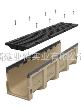 球墨铸YT150-20铁排水沟市政道路4过重型车辆D400排水D槽00承压重