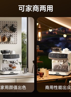 falata法拉塔金杯mqax咖啡机研磨一体家商用小型半全自动意式双泵