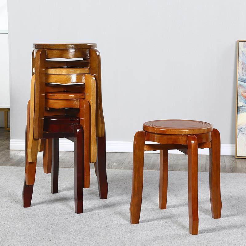 W8实木木凳家用餐桌中式仿古橡约椅子现代简可叠放668圆易收藏换,商业/办公家具,休闲椅/午休椅/骑马椅,淘宝优惠券,粉丝福利购,淘宝优惠卷