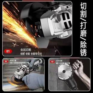 大率功无充电AAE角磨机锂电池充电切割机刷多能抛光机磨功光机