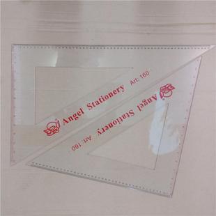 使160276三m刻角尺60c三角板度57CM大天号透明三角尺