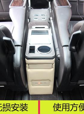 务车通用后排改装手第箱汽车扶二排中央通08686道储商物箱汽车装