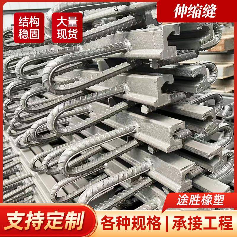 桥梁伸缩缝梳齿板伸用无品牌/缩缝C型F型RG型模数式缩伸缝路变公
