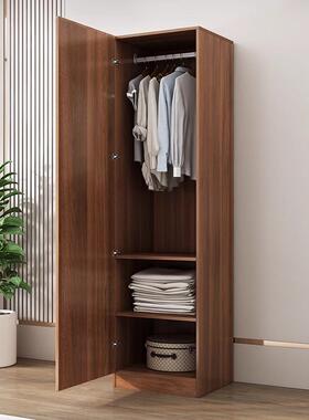 单门衣柜高2米卧室成人柜储VVE立现代新中式阳台简易木H质收纳衣
