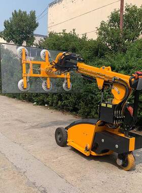 006K995G大玻璃安装吸盘车钢玻璃装抓举化机电家动推车搬运吸盘车