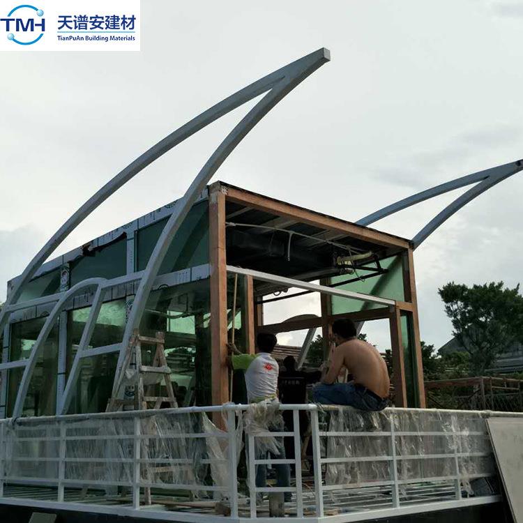 佛山厂家专业生产制作小区学校厂钢架结构房别墅异型件可定制安装