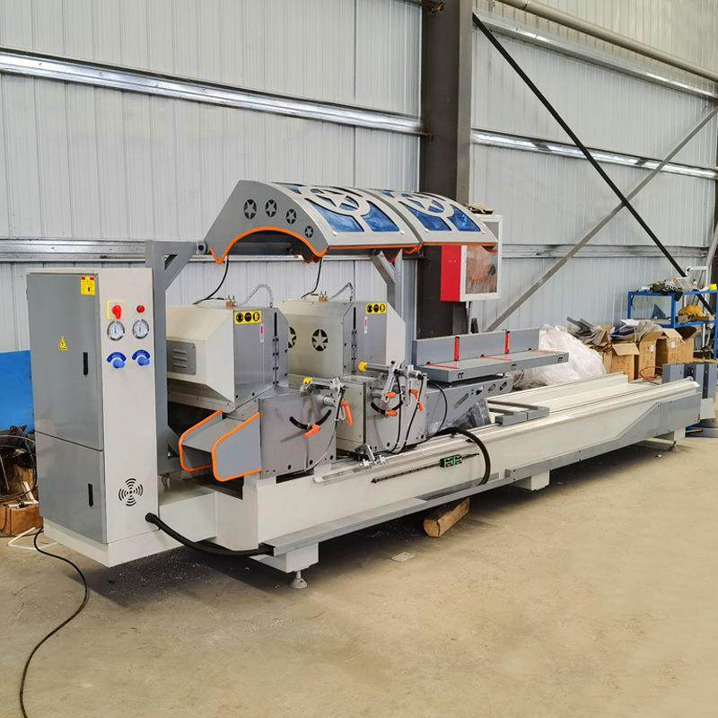 铝型材数控双头切割锯500内外摆数控精密锯铝门窗切割设备厂家,五金/工具,机床,淘宝优惠券,粉丝福利购,淘宝优惠卷