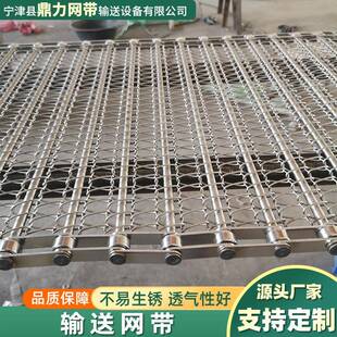 非标不锈钢输送网带耐高温退火炉金属输送带果蔬清洗链条式传送带