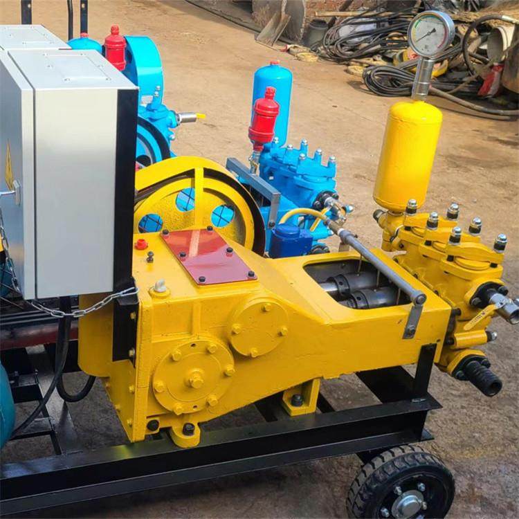 成德建筑矿井泥浆排污注浆机三缸泥浆泵地基注浆加固注浆泵