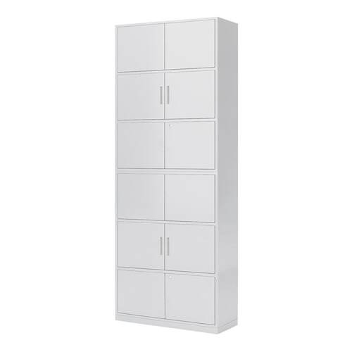永亨资料柜YH218WJG23暖白色800*500*2200mm（单位：组）